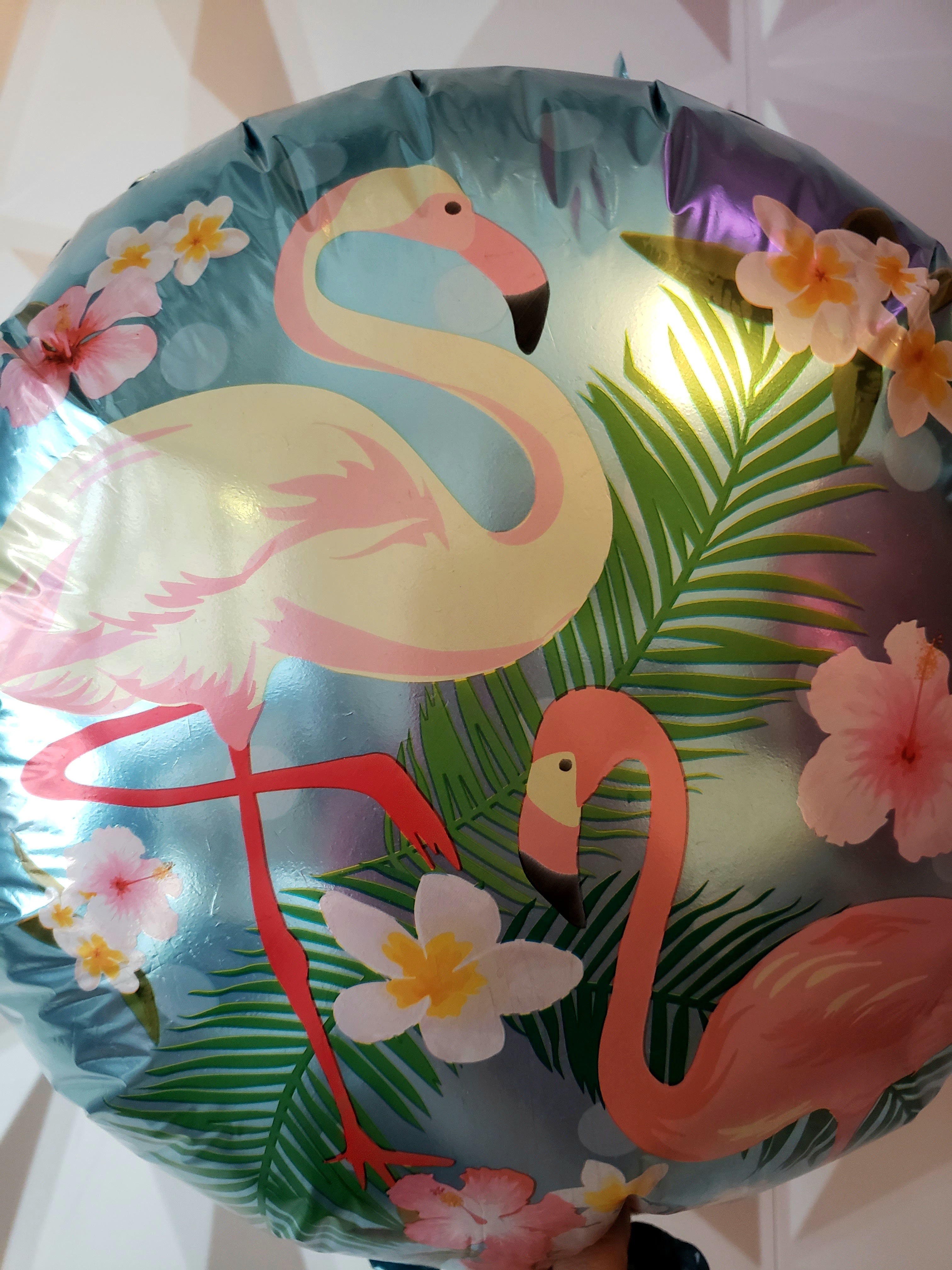 Bouquet de Globos Flamingo Azul